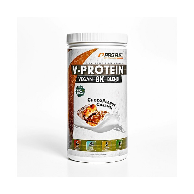 ProFuel V-Protein Vegan 8K Blend 750g Schoko-Erdnuss-Karamel