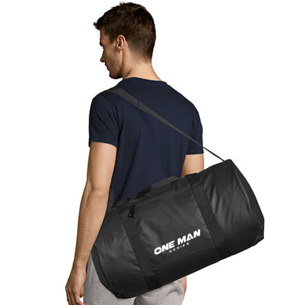 ONE MAN SERIES Sports Bag Black/White