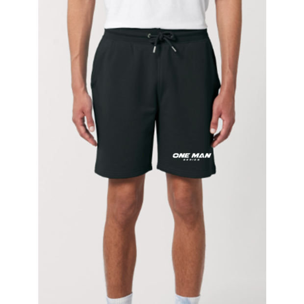 ONE MAN SERIES Jogger Shorts Black/White M