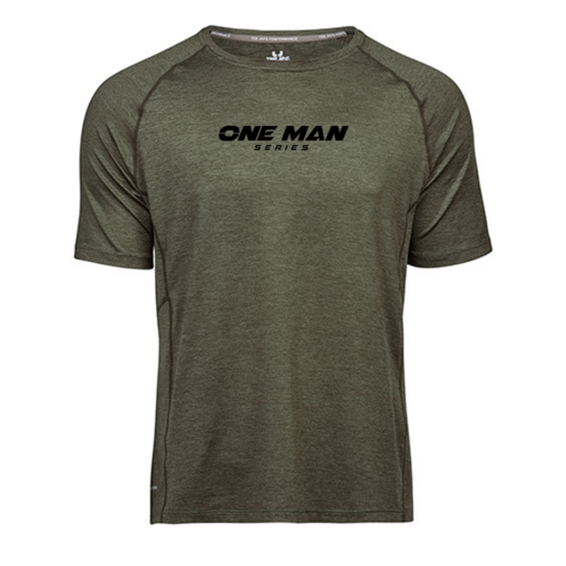 ONE MAN SERIES Men´s Cool Dry Olive Melange M